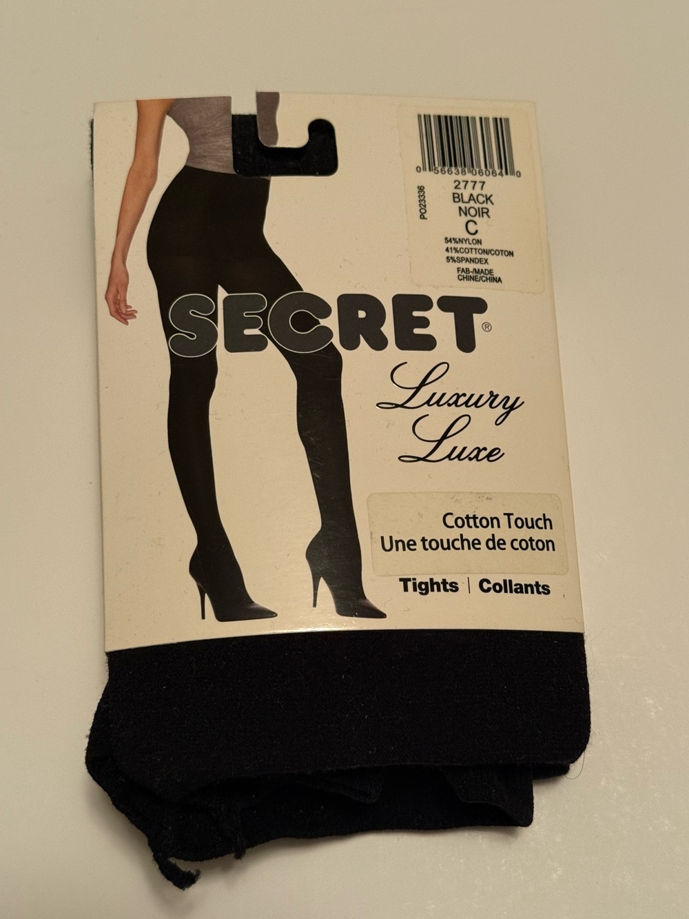Secret Luxury Cotton Touch Control Tights - C